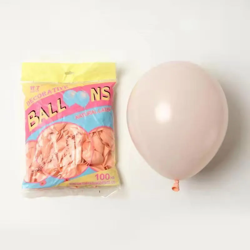 50pcs 50 шт. 10 дюймов 2,2 г цветной Макарон Свадебный шар День Рождения украшения Розовый Мятный розовый Детские игрушки - Цвет: 50pcs