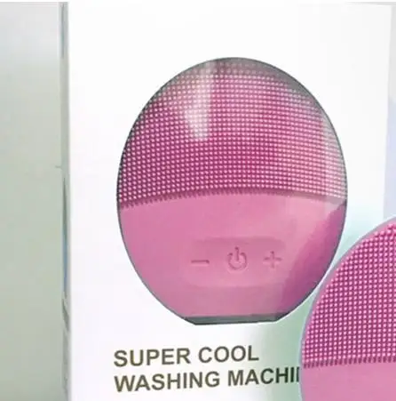 MINI 2 PINK Силиконовая электрическая щетка для лица, инструмент для ухода за лицом, звуковая машина для лица, водонепроницаемая, USB перезаряжаемая для всех типов кожи, Foreoing 2 - Цвет: MINI 2 PINK