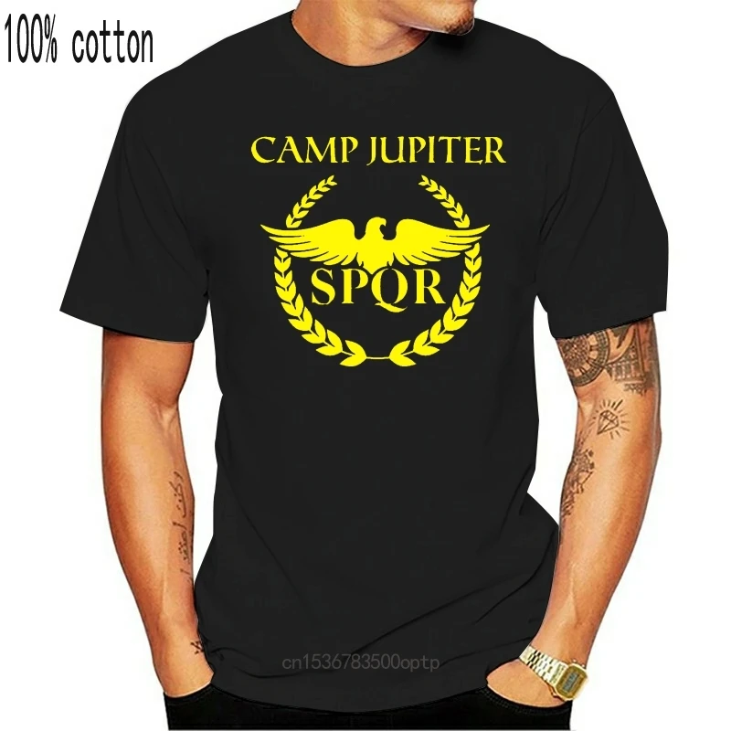 

New Camp Jupiter Ladies T-Shirt Cool Percy Design Jackson Spqr Halfblood Gods Retro Cool Casual Pride T Shirt Men Unisex 2021