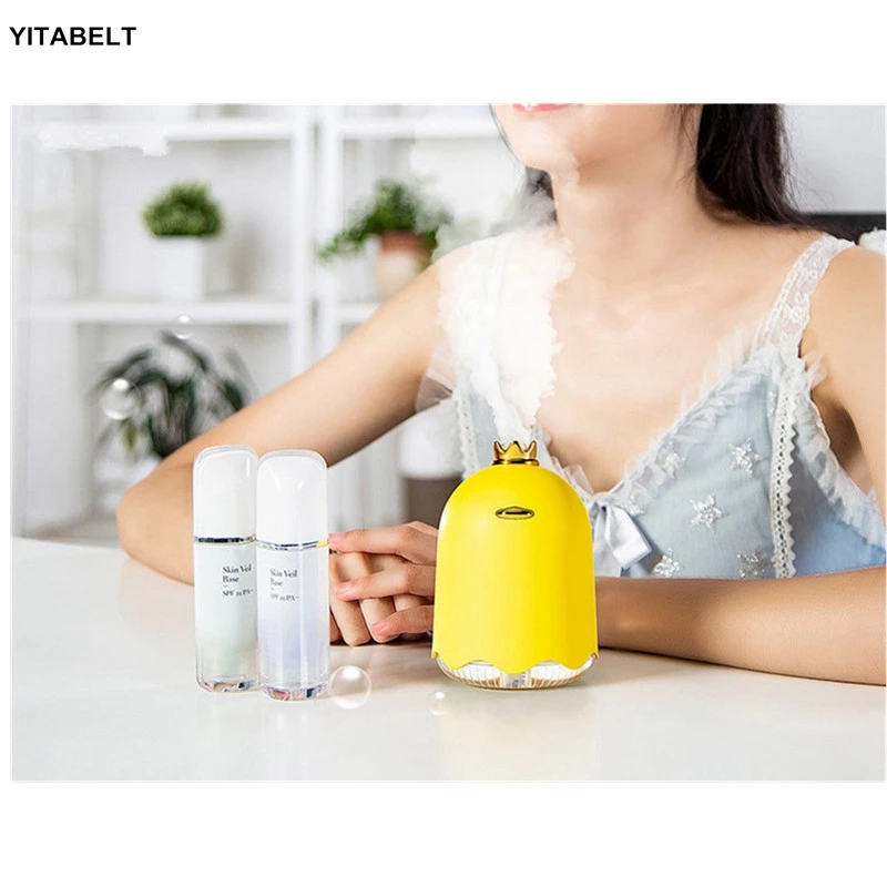 Милый увлажнитель воздуха в виде утки USB анти сухой горящий диффузор с