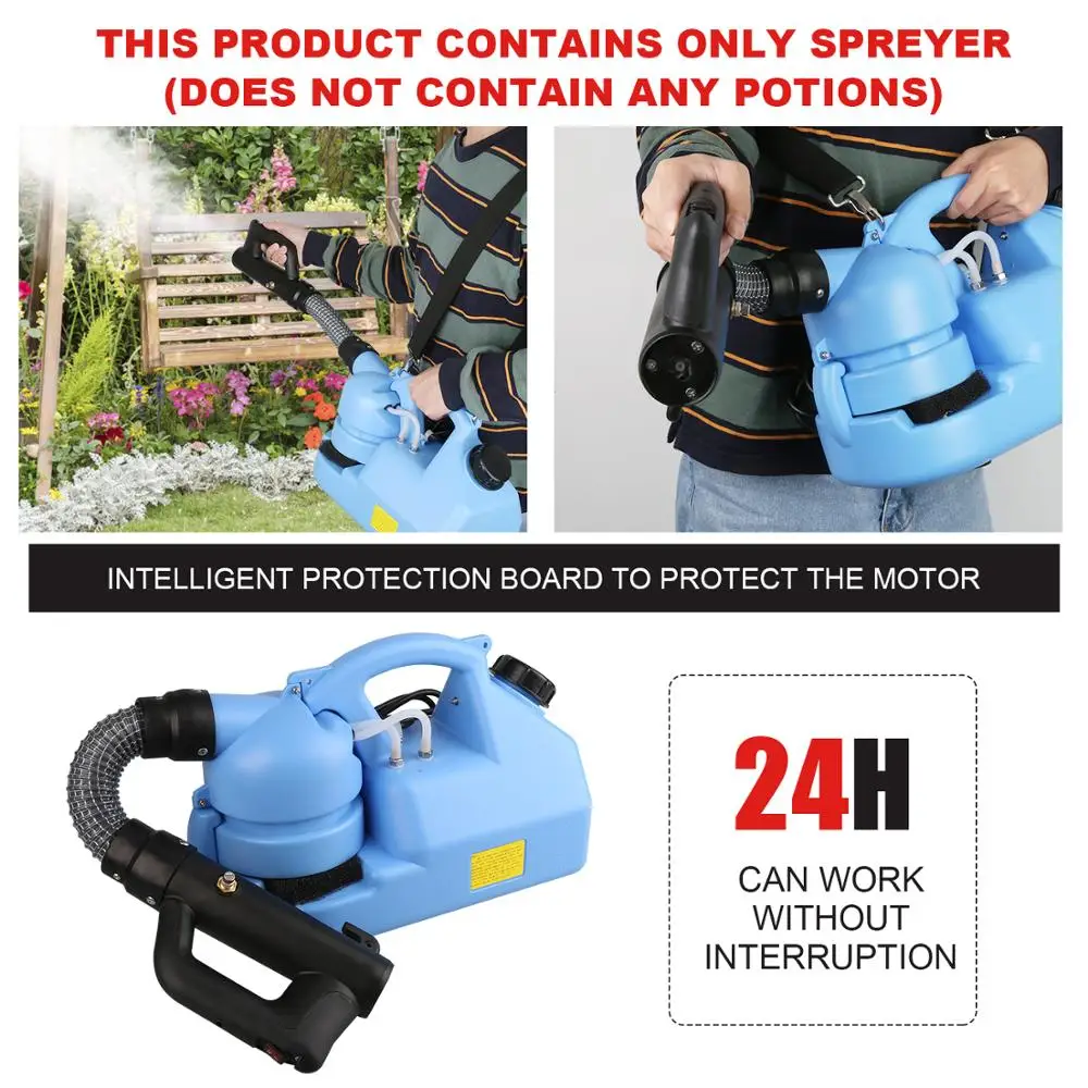 Распылитель дезинфицирующий с ультранизким объемом 110 В/220 В|Опрыскиватели| |