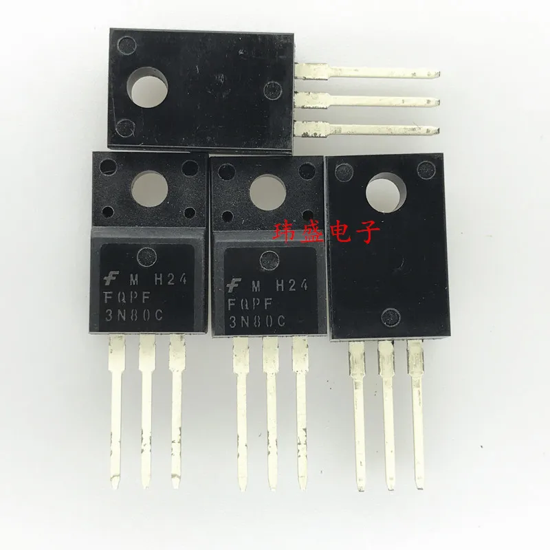 

10 шт. 3N80C FQPF3N80C TO-220F