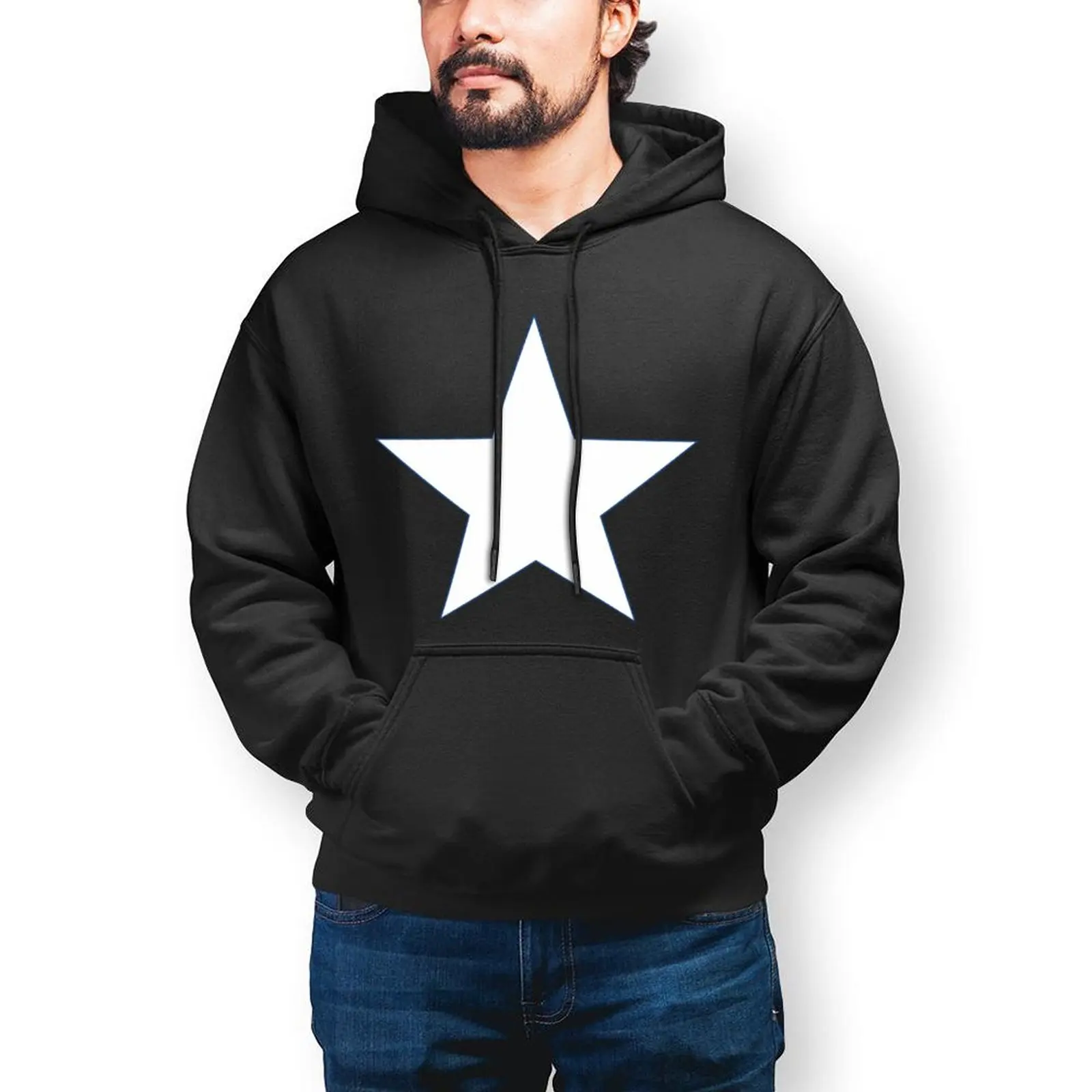 

Star Hoodie Cotton Warm Hoodies Cool Long Loose Pullover Hoodie X Men