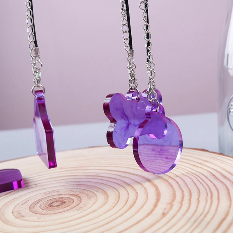 DIY прессформу эпоксидной смолы новый собаке кость тег формочка для силиконовой