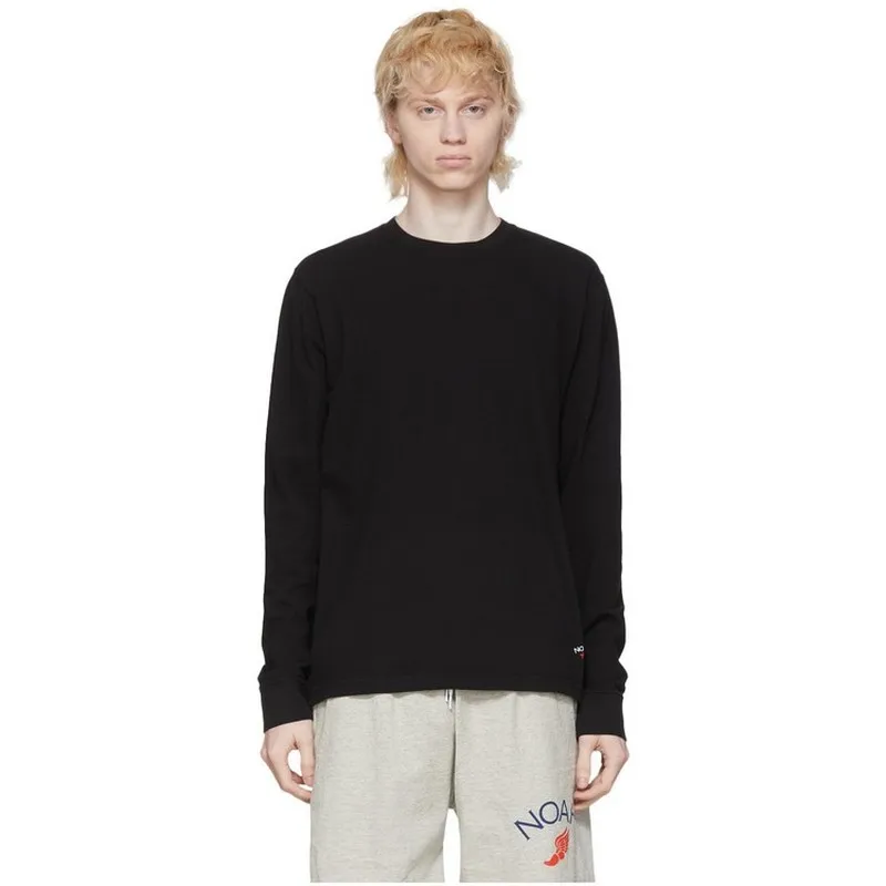 Noah T-shirt Recycled Cotton Classic Reclaimed Cross Base logo top tee streetwear hip hop Long Sleeve | Мужская одежда