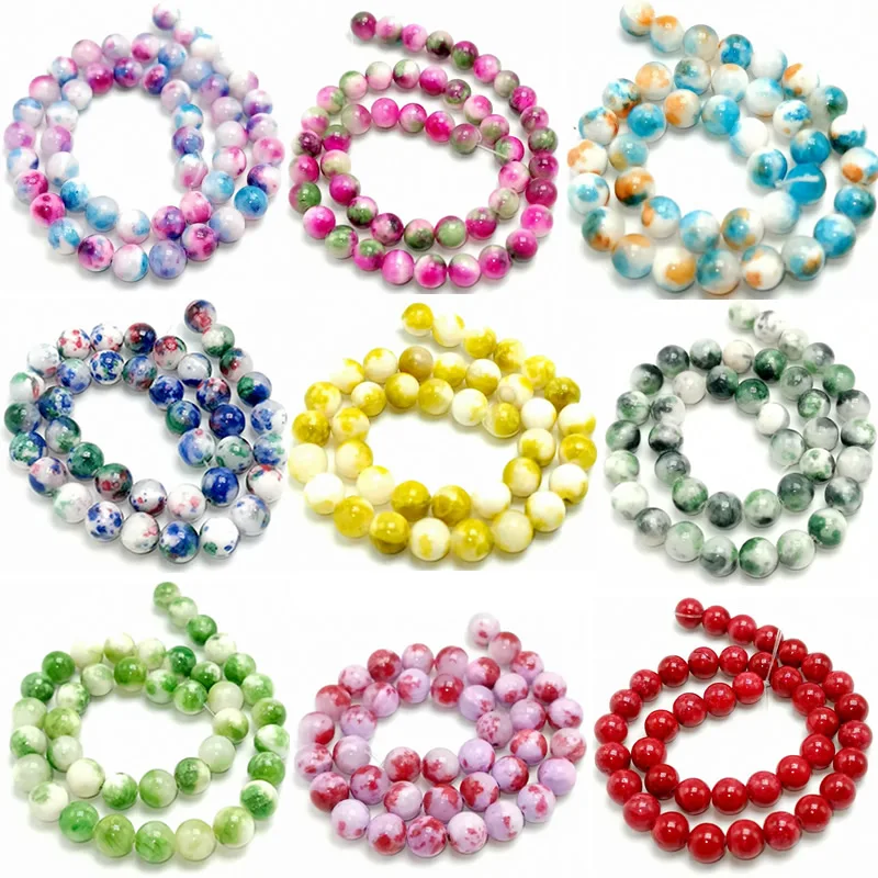 Натуральные розовые зеленые желтые и другие персидские нефриты гладкие круглые