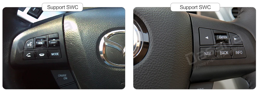 Dasaita " ips Авторадио 1 Din Android 9,0 для Mazda CX-7 2008 2009 2010 2011 2012 2013 gps 1080p видео стерео HDM