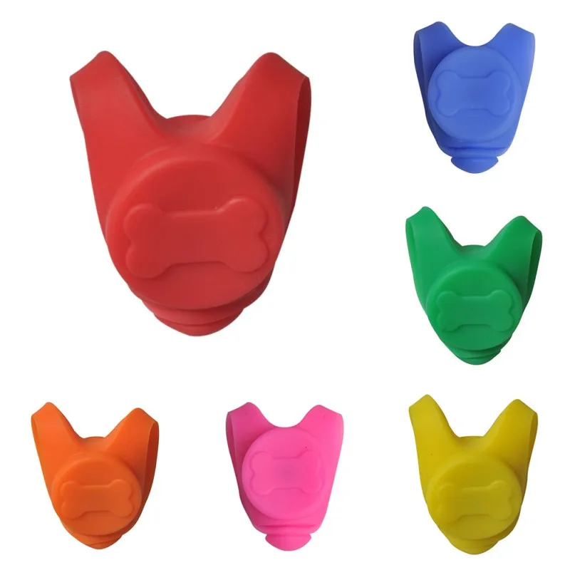 

LED dog tag Luminous Pet Collar Pendant Pet Tag collar dog Shine in the Dark security luminous pendant Collar pet supply