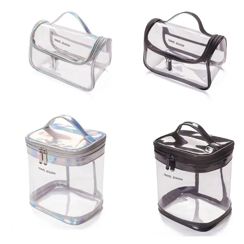 

Women PortableTransparent Travel Cosmetic Makeup Bag Toiletry Case Coin Purse Storage Pouch Organizer