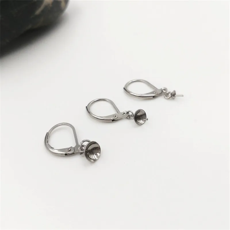 50 шт. французский крючок для серьги из нержавеющей стали Сережки сережек и