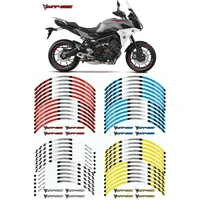 17 rim stripes wheel decals tape stickers for yamaha mt 09 tracer 2014 2021