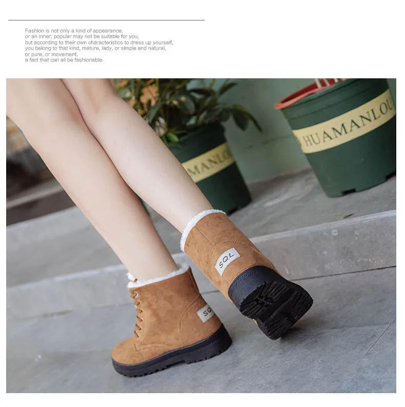 Мужские ботинки для пары; коллекция года; зимняя обувь; женские и мужские ботинки с плюшевой подкладкой; Botas Mujer; водонепроницаемые ботинки в австралийском стиле; женские ботинки
