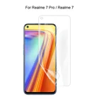 Для Realme 7 Pro  7 (Global) 4G Полное покрытие мягкая Гидрогелевая пленка защита экрана