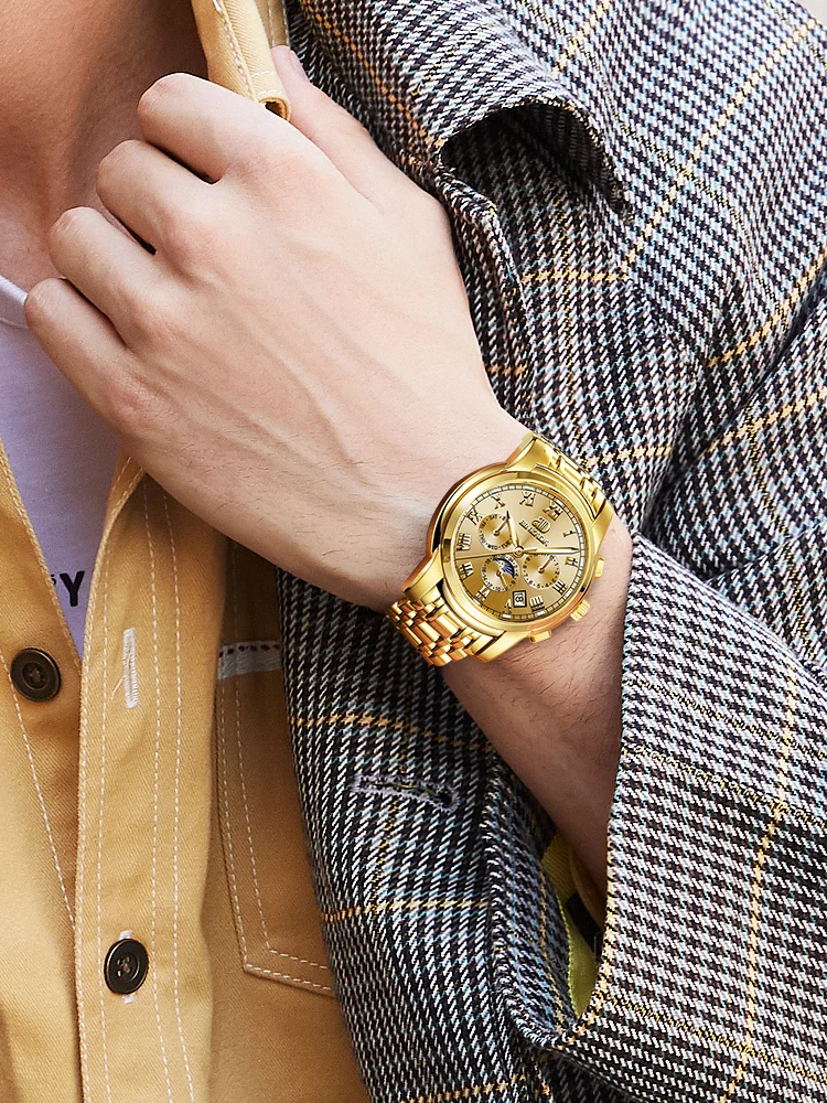 

Genuine Binkada 2020 new watch men's mechanical watch automatic luminous hollow waterproof trendy men's watch Switzerland