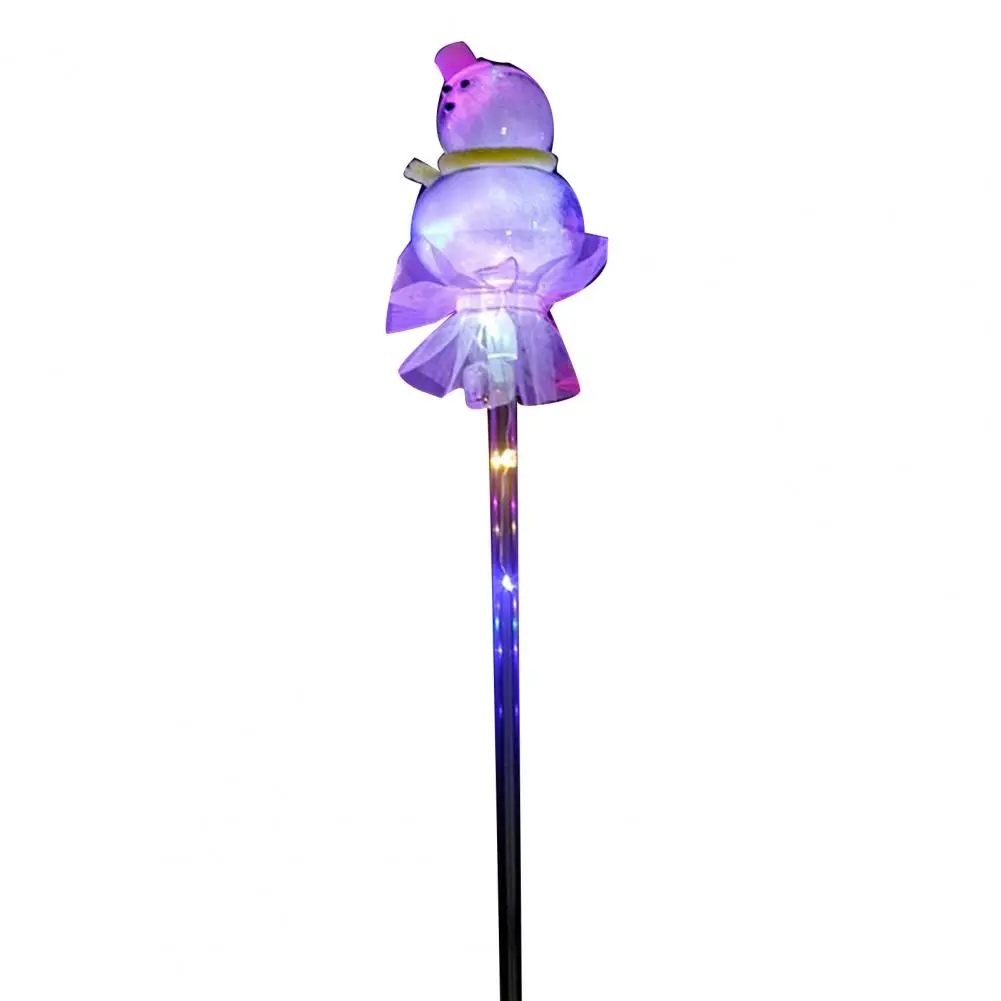 

Christmas LED Flash Snowman Wand Children Luminous Fairy Starry Stick Toy Glow in the Dark Toys