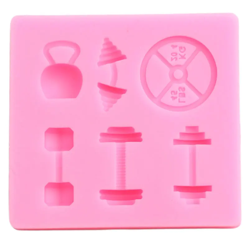 Силиконовые формы оборудование для спортивного зала Спорт гимнастического Fondant