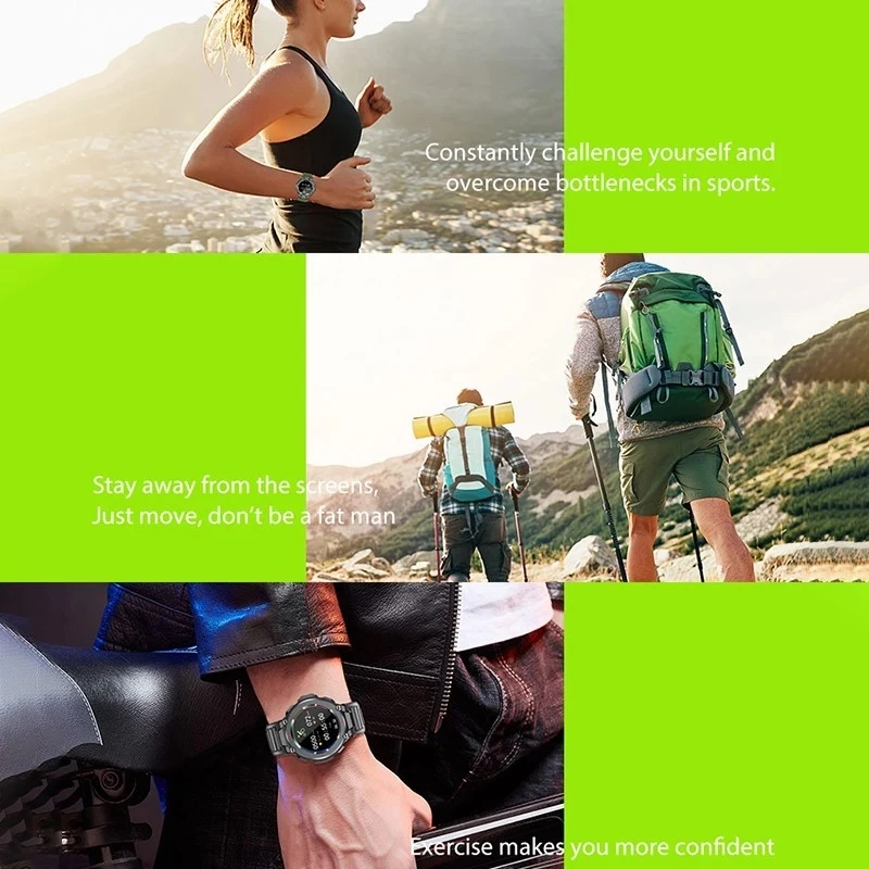 

GEJIAN 2021 New Smart Watch Men smartwatch Men's Full screen touch Blood Pressure Heart Rate Monitor Bluetooth Call Music Player