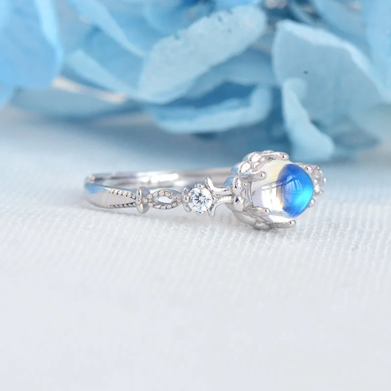

YBB302 S925 Sterling Silver Ring lady ring zircon ring wedding engagement birthday party gift