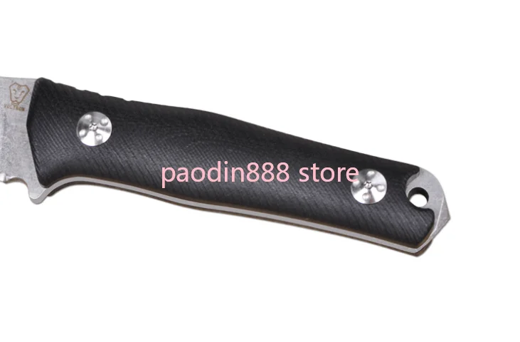 Нож VOLTRON Black Soul D2 G10 с фиксированным лезвием прямой клинок походный охотничий нож