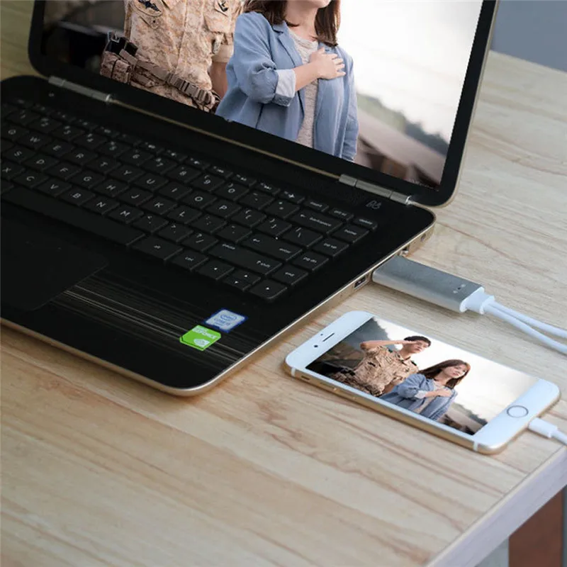 Мини USB MHL к HDMI 1080P ТВ адаптер преобразователь кабель HD для HDTV TV цифровой AV IPhone