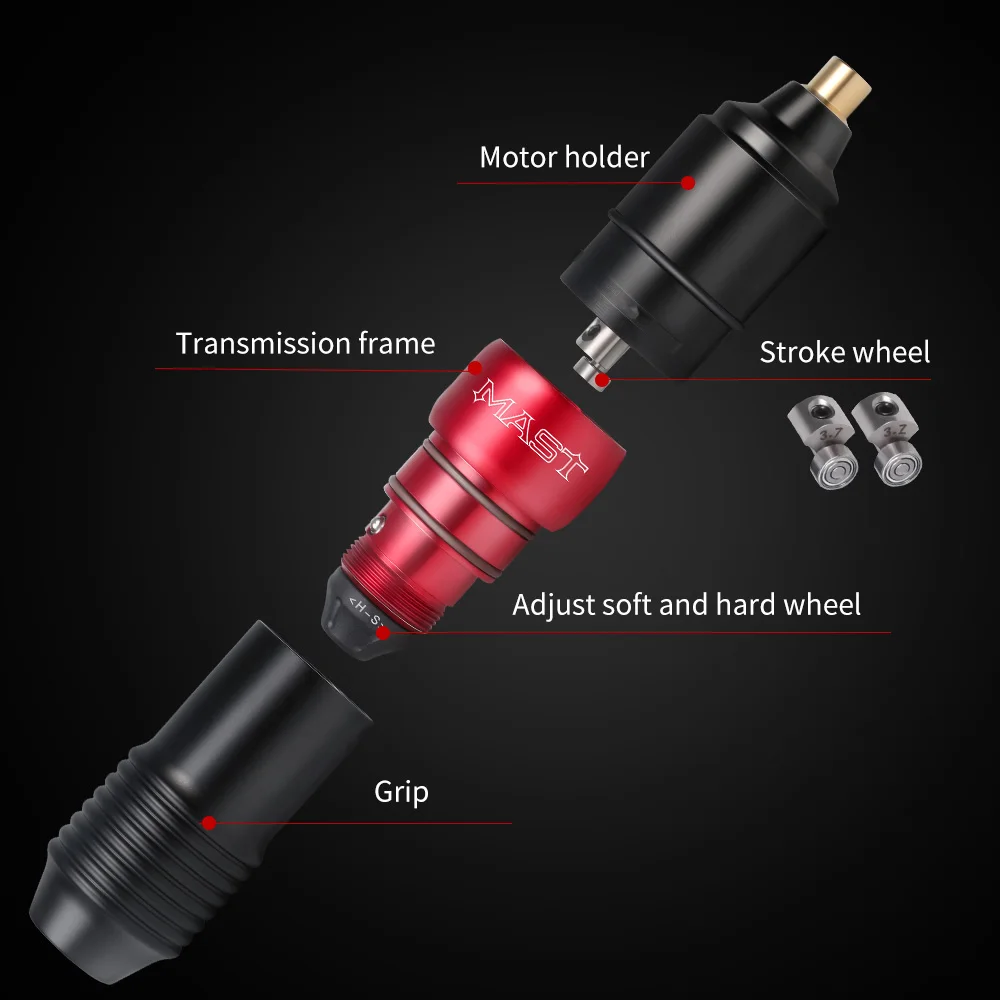 Машинка для перманентного макияжа Dragonhawk ротационная ручка тату | Красота и