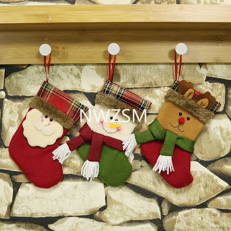 

Christmas Christmas Decorations Christmas Socks Gift Bag Christmas Tree Pendant Decorative Socks Creative Christmas Gifts