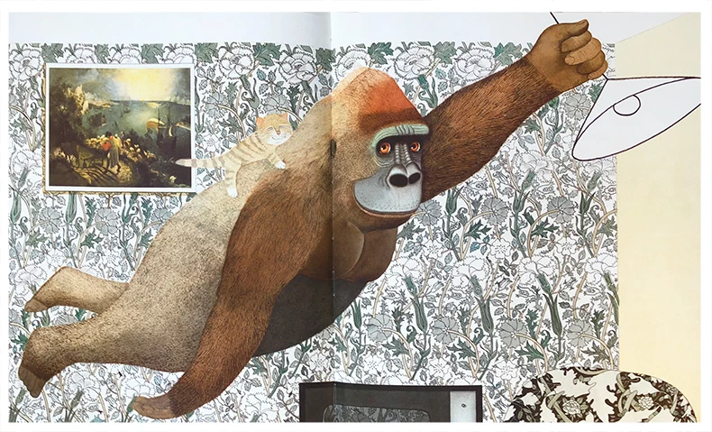 Англоязычная маленькая красота Энтони Браун детская книга с изображениями на