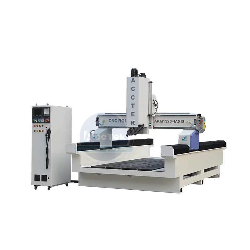 4 axis cnc door carving desktop wood router / machine akm1325c-4a | Инструменты