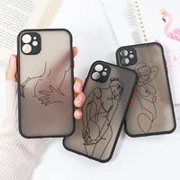 case for iphone 11 coque shockproof case iphone 13 pro max cover iphone 12 7 xr 8 plus 6s xs x se 2020 13mini sexy cover hard pc