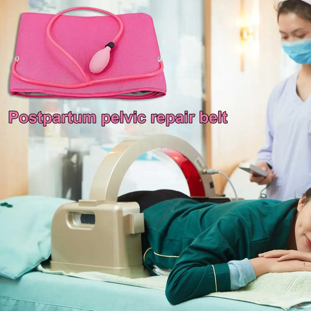 

ТПУ корректирующий ремень для таза Многофункциональный ручной надувной пояс для восстановления таза для женщин