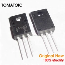 2 шт. TK6A65D K6A65D K6A65 TO220F 650V 5A трубка с полевым эффектом|Аксессуары для