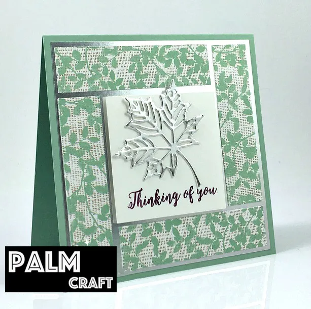 Металлические штампы в виде кленового листа 2020 сделай сам штамп для скрапбукинга