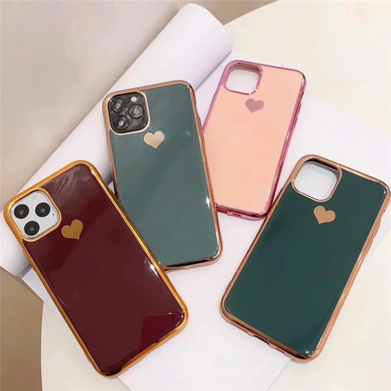 GlamPhone Чехол Покрытие чехол для телефона с рисунком на тему любви для iPhone11Pro/Max X XS Max XR Мягкий силиконовый чехол для iPhone11 7 8 6 6s Plus чехол