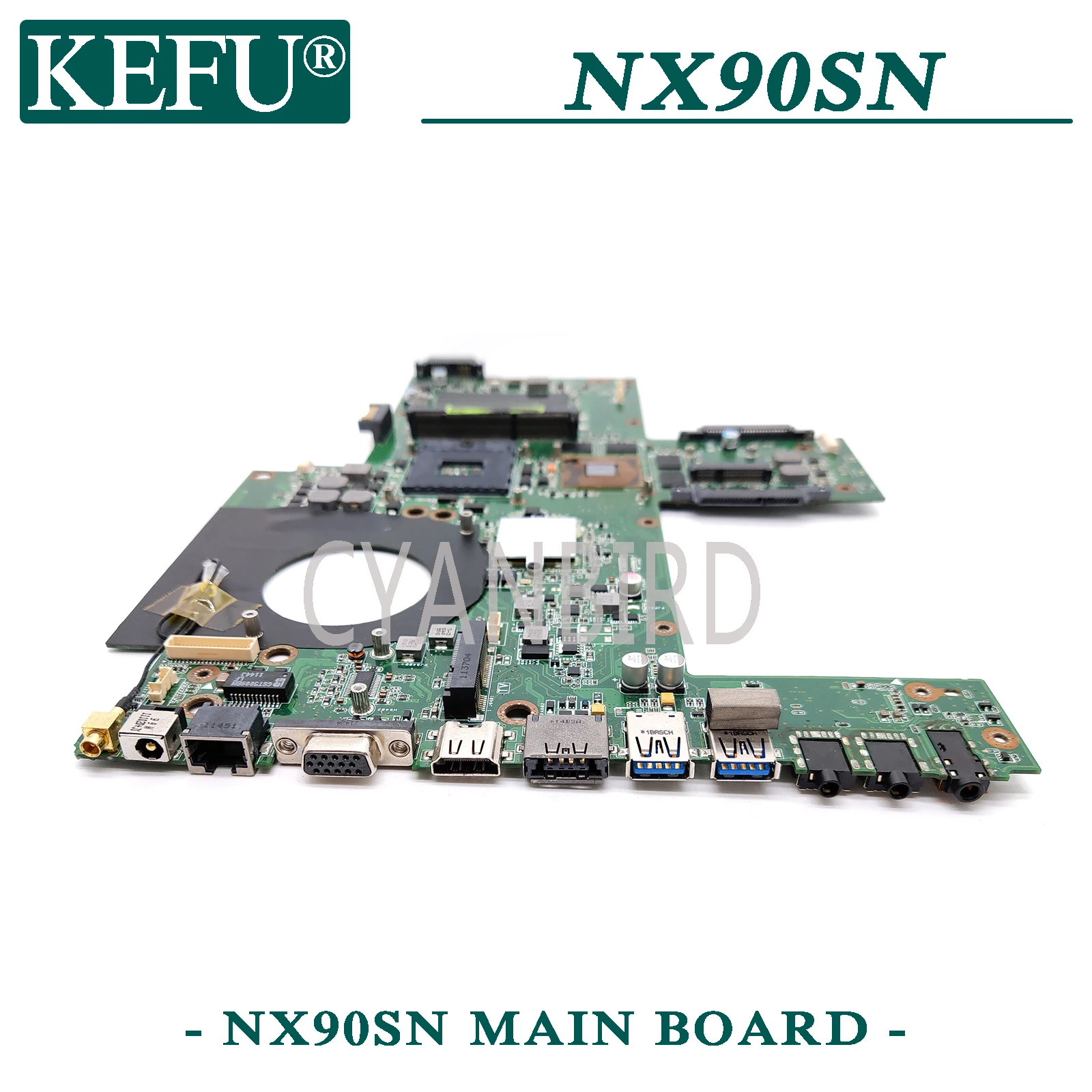 

KEFU NX90SN original mainboard for ASUS NX90SN NX90S with GT540M Laptop motherboard