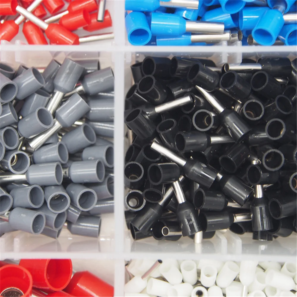 

1200Pcs Terminal Wire Connectors tools mini electrical pliers 0.25-10mm2 23-10AWG 6-6A 0.25-6mm2 Hand Crimping Tool