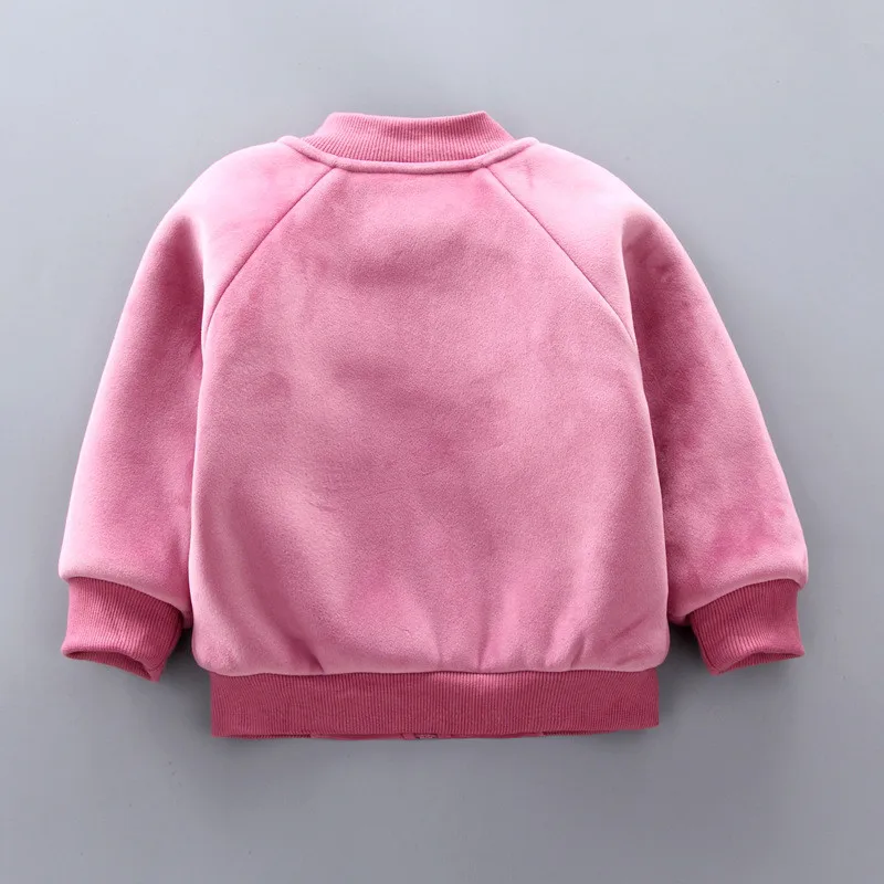 

2020 Children's Winter Suit Boys and Girls Christmas Plus Velvet Thick Cartoon Hooded Jacket + Vest + Pants Suit Toddler Clothes