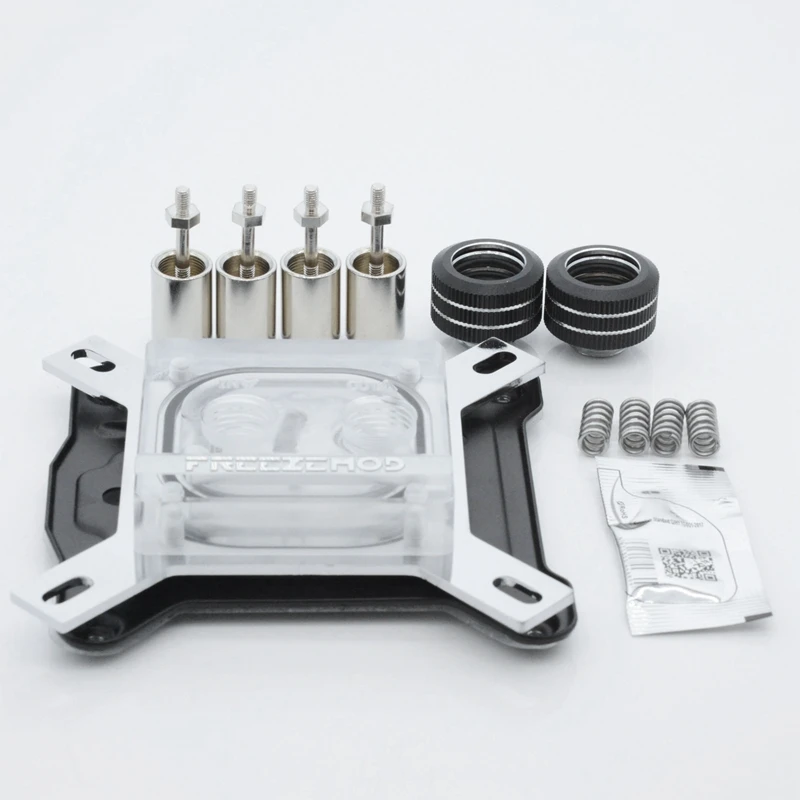FREEZEMOD PM3D CPU компьютер ПК водяная жидкость кулер блок база медь с микроканалом для