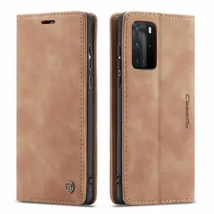flip case for huawei p20 p30 p40 p50 mate20 30 pro lite nova 3e 4e 6se 7i p smart 2019 luxury leather phone cover shell coque free global shipping