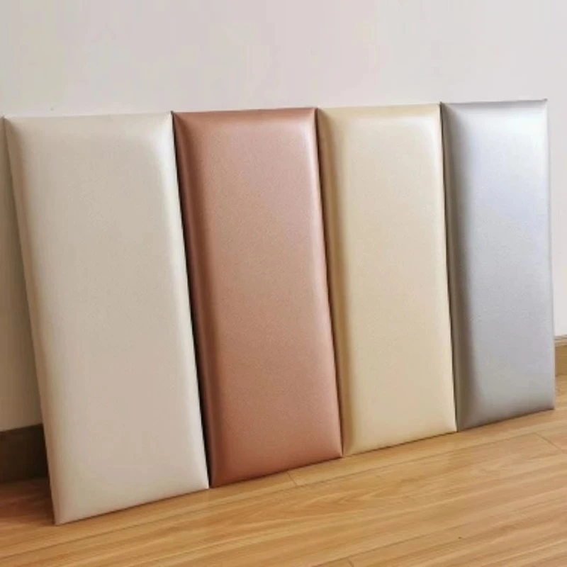 Разноцветные кровати изголовья Декор PU мягкий пакет татами самоклеющиеся