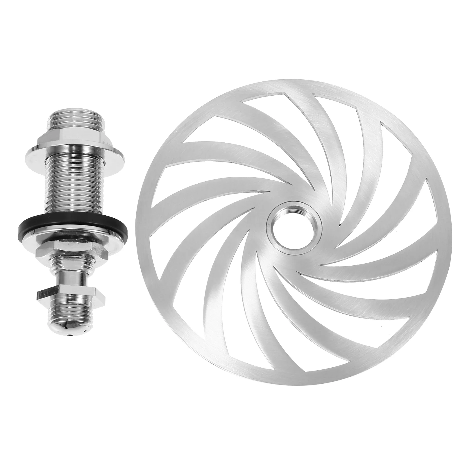 

1 шт., промывочный стакан, серебристый