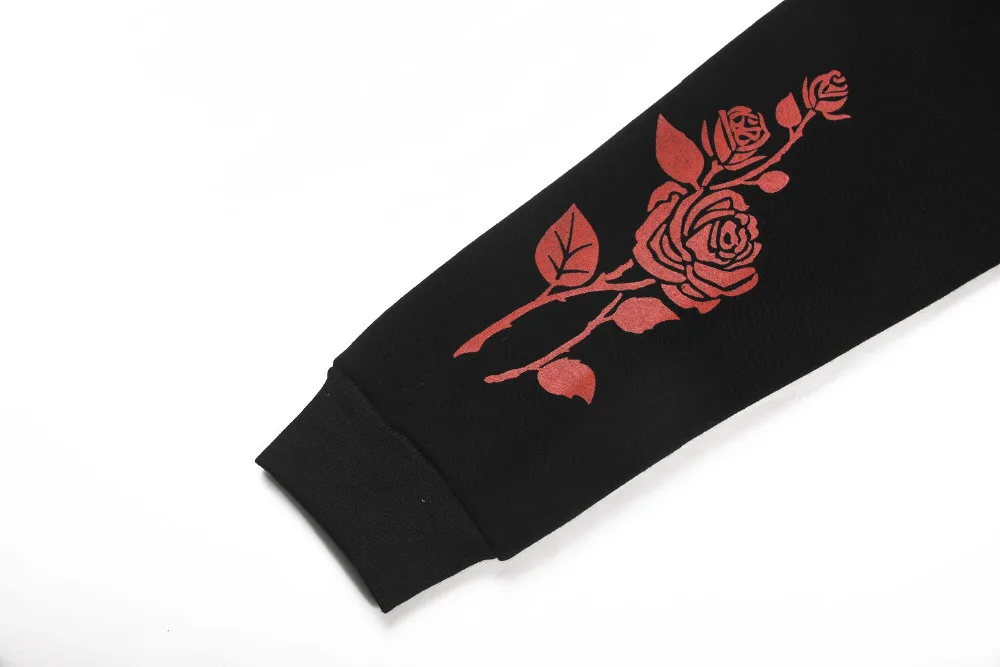 Толстовки женские готические толстовки Толстовка пуловер с длинным рукавом