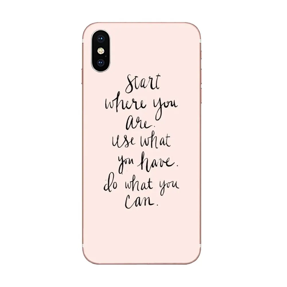 Для Apple iPhone 11 Pro XS Max XR X 8 7 6 6S Plus 5 5S SE 4 4S Мягкий настраиваемый телефон с цитатами Gossip Girl Positive.