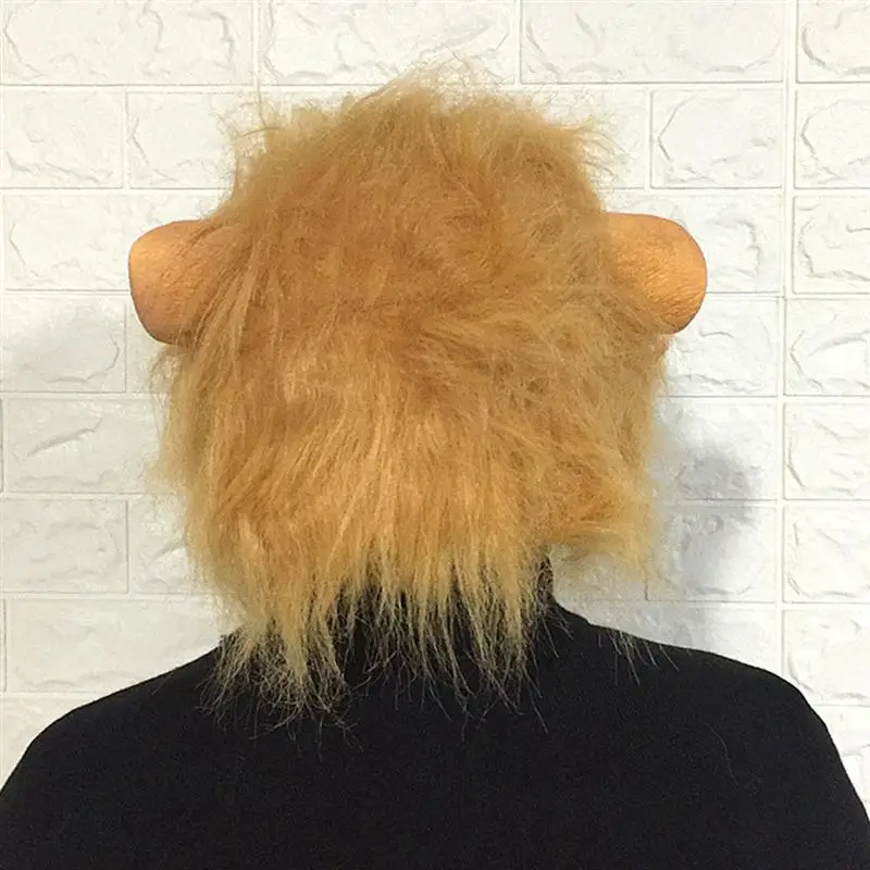 1 шт. маска льва в форме животного головной убор милый с головой дом привидениями