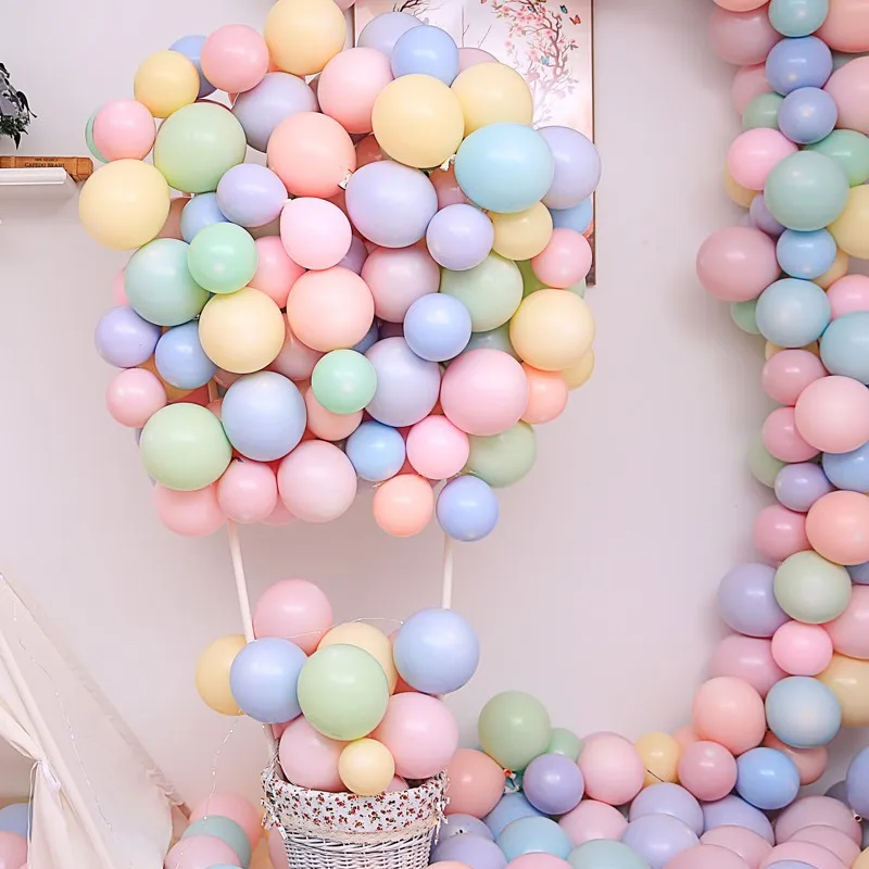 

50pcs Macaron Latex Balloons 5 Inch Pastel Candy Balloon Birthday Party Wedding Decoration Baby Shower Decor Air Globos