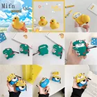 Милый мультяшный чехол для Airpods динозавр силиконовый мягкий чехол с животными горячей игры среди нас Airpods2 Чехол Air Pods для Airpods 21 аниме чехол s