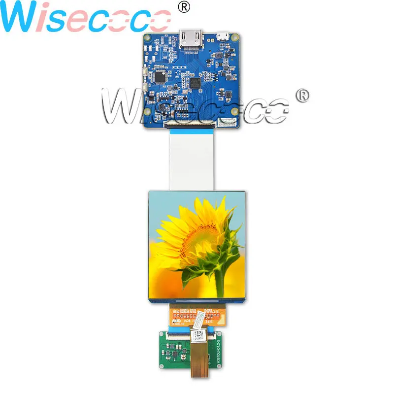 Wisecoco 3 81 &quotHCG ips OLED дисплей 360 нит высокая яркость 1080*1200 AM панель HDMI MIPI плата