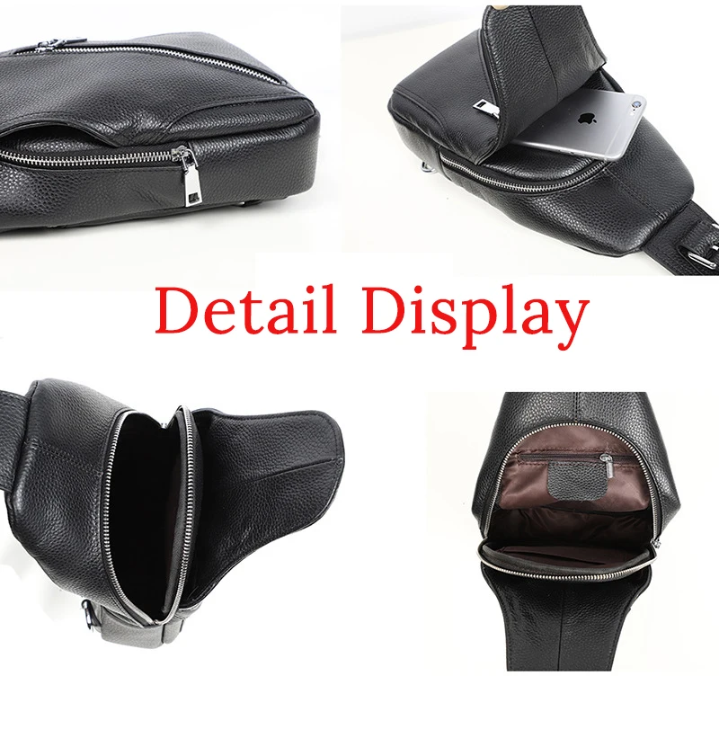 Сумка на плечо из натуральной кожи винтажная Мужская сумка воловьей нагрудные
