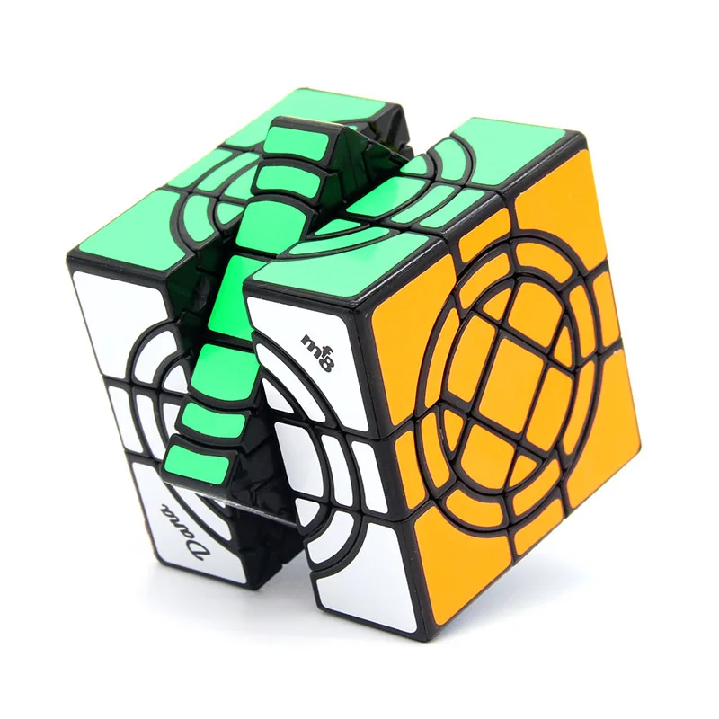 MF8 двойной круг Сумасшедший 3x3x3 куб скоростной пазл Cubo Magico Профессиональный 3*3