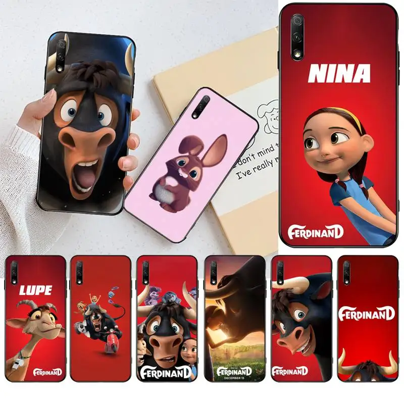 

PENGHUWAN Ferdinand Custom Photo Soft Phone Case for Huawei Honor 20 10 9 8 8x 8c 9x 7c 7a Lite view pro