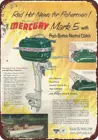 Kalynvi Новый Меркурий подвесные моторы морские продажи винтажный Алюминиевый металлический знак 8x12 дюймов оловянный знак